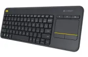 LOGITECH K400 Plus Wireless Keyboard with Touchpad & Entertainment Media Keys Ti