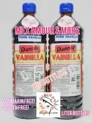 Danncy Pure Mexican Vanilla extract, 33.2 Ounces (Baking) Delicious 1 Liter❤️