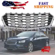 Bumper Face Bar Grilles For 2016 2017 2018 Chevrolet Cruze 23504350 Front Upper (for: Chevrolet)