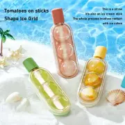 Homemade Ice Mold Maker, Reusable Popsicle Mold With Straw For Family Fun And