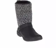 Merrell Women's US 6 Encore Kassie Tall Wool Fashion Boots Black J94676 NIB $140