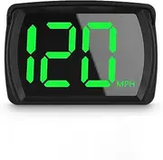 AZIJYV GPS Speedometer Digital Speedometer Cars Heads Up Display Y03 with Speed, Automatic Light Sensing, MPH Speedometer Plug and Play Applicable to All Cars