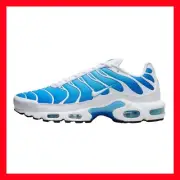 Nike Air Max Plus UNC Blue White Sneakers 852630-411 Hyper RARE Mens Size 13