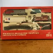 Bachmann HO Electric Train Set Great Gifts Continental Express - Vintage 1989