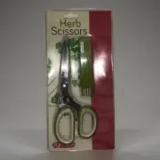 Kitchen Scissors Stainless Steel Vegetable Cutter Herb Tool W/Cover Comb Jymbo