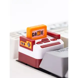 個性鍵帽 創意小霸王 紅白機 透光 機械鍵盤十字軸鍵帽