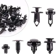 Kinstecks 300PCS 6 Sizes Fender Clips Nylon Bumper Fender Trim Panel Clips Fastener Rivet Retainer Clips for GM Ford Toyota Honda Chrysler Nissan Infiniti Lexus Dodge