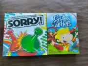 SORRY! and Chutes and Ladders Sealed Board Game Bundle