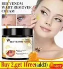 60g Bee-Venom Wart and Tag Remover Bee-Venom Mole & Wart Treatment-Cream add 3!!