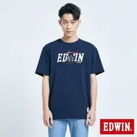 在飛比找樂天市場購物網優惠-待改造 EDWIN X 無敵鐵金剛 MZ聯名LOGO 短袖T