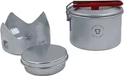 Trangia Micro Light Ultralite Compact Gel Stove | Perfect for Solo Camping | Includes T-Cup w/Lid