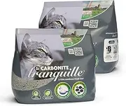 Tranquille - 2 x Clumping Mineral Carbonite Cat Litter 8L