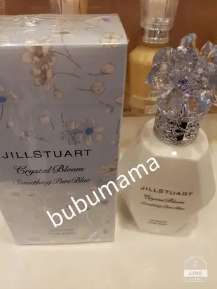 布布媽咪~JILL STUART吉麗斯朵 花鑽香水湛藍祝福50ml,身體親膚露，護手霜，唇蜜，指甲油