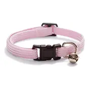 All Day Braided Stretch Cat Collar Pink 20-30cm