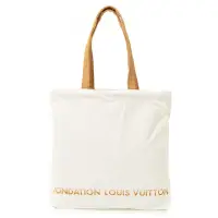 在飛比找博客來優惠-Louis Vuitton LV 限量版博物館基金會帆布袋 