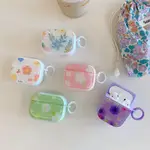 APPLE AIRPODS PRO2 PRO AIRPODS 1/2 AIRPODS 3 耳機套膠滴花耳套