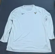 Nike Vanderbilt Commodores Dri-FIT Long Sleeve Shirt Mens 3XL White DZ7527-100