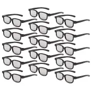 TOUMEI Reald 3D Glasses, Circular Polarized Non-Flashing Passive 3D Glasses For