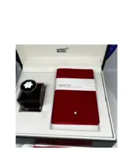 Montblanc e-comm Notebook size 147 50ml Red ink box set 117597