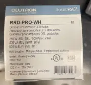 Lutron RRD-PRO-WH Dimmer White