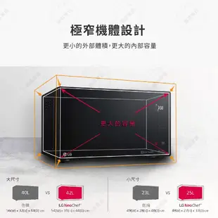LG NeoChefTM MS4295DIS 智慧變頻微波爐 42公升 微波爐 變頻微波爐 LG微波爐 大容量微波爐