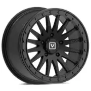 Valor V06 Beadlock 15X8 UTV Wheel - Satin Black (5x4.5) +40mm [V06-1580P4005SB]