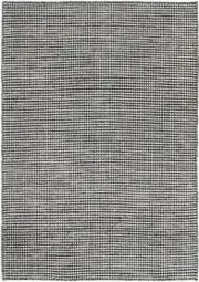 Scandi Charcoal Reversible Wool Rug