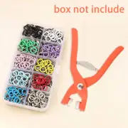 Plier Tool Colour Metal Snap Sewing Button Claw Set Hollow Solid Snap Fasteners