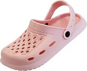 [LHXYUO] Garden Clogs for Women and Men, Slip On Mules Sandals Slippers Outside Home Casual Wear Non-Slip Air Cushion Slides Shoes