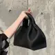 [Bess Studio]法式優雅軟皮手提包 小眾手拎包 斜背包 餃子包 女包