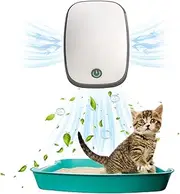 Ozone Odor Eliminator, Cat Litter Deodorizer, Pet Odor Eliminator, Ionizer Air Purifier for Cat Litter Box, Pet Carpet, Shoe Box, Bathroom, Wardrobe, Garbage Can