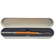 Latte Art Pen Coffee Needle Solid Hook Needle Milk Foam Rosewood Handle