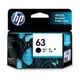 HP 63 原廠黑色墨水匣(F6U62AA) for HP OJ 5220/4650/3830