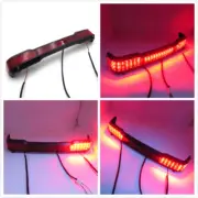 Red LED Tail Turn Light Trunk Compatible With Harley Touring Classic King Tour P