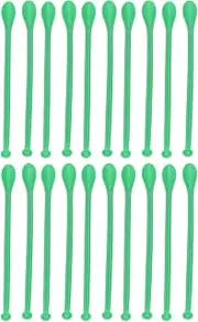 Respicefinem 20PCS Double Ended Mini Plastic Sampling Spoons Ideal for Laboratory Use Measuring Various Spices and Test Powders