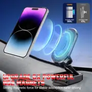360° Rotation Magnetic Phone Holder Foldable Car Mount Stand Dashboard 1PCs