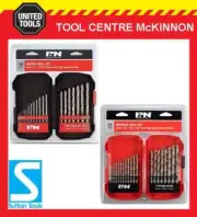 P&N BY SUTTON 40pce METRIC & IMPERIAL DRILL SETS (1.0 – 10mm & 1/16” – 3/8”)