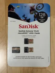 SanDisk Extreme Plus microSDXC UHS-I Cards 2-Pack of Memory Cards 128 GB x 2
