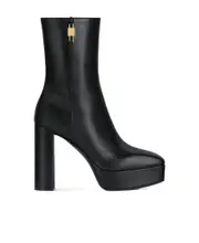 Givenchy G Lock Platform Ankle Boots 37,40,41 black