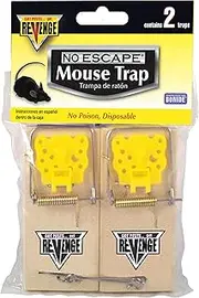 Mouse Snap Trap, Pest Control, 2Pk
