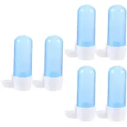 6 Pcs Bird Water Feeder for Cage, Plastic Bird Water Dispenser, Automatic Bir...