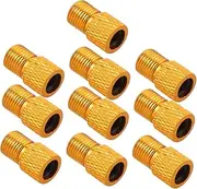 LOORGVEL 10pcs Gas Nozzle Adapter Bike Pump Adapter Air Compressor Inflate Valve Adapter Valve Adapter for Bike Tire Valve for Air Compressor Valve Stem Adapter