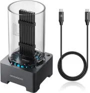 40Gbps M.2 NVMe SSD Enclosure Docking Station, USB4 External Docking Base wit...