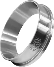 [NEOUZA] 51mm Coffee Espresso Dosing Funnel Ring Catcher 304 Stainless Steel Fits for 51mm Delonghi Breville Portafilter (Dosing Ring)