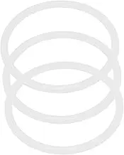 OKUMEYR Cup Lid Sealing Rings 3pcs Wide Bottle Silicone Gaskets for Jar Vacuum Sealer Preserving Jars Lids