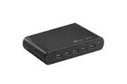 Shintaro Multi Port Charger 5 USB-A/USB-C Black [SH-15SH-MDUC5]