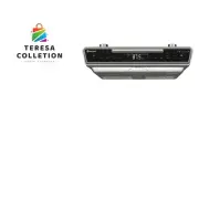 PKCR2713AMZ Under Counter CD Player with Clock Radio and Bluetooth, Silver