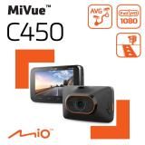 Mio MiVue™ C450 sony感光元件 1080P GPS測速 抬頭顯示 行車記錄器《送32G 保固一年》