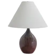 House of Troy Scatchard 22.5" Stoneware Table Lamp - GS300-DR