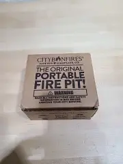 The Original City Bonfires Outdoor Portable Mini Fire Pit Made In USA NEW
